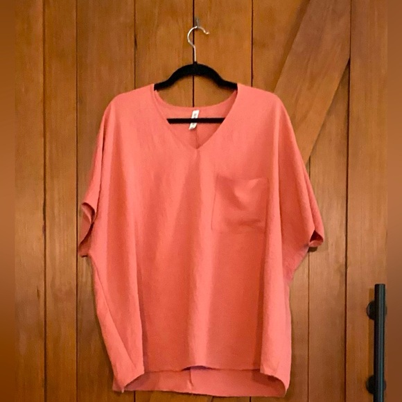 Boutique flowy everyday relaxed mauves top - Picture 1 of 2